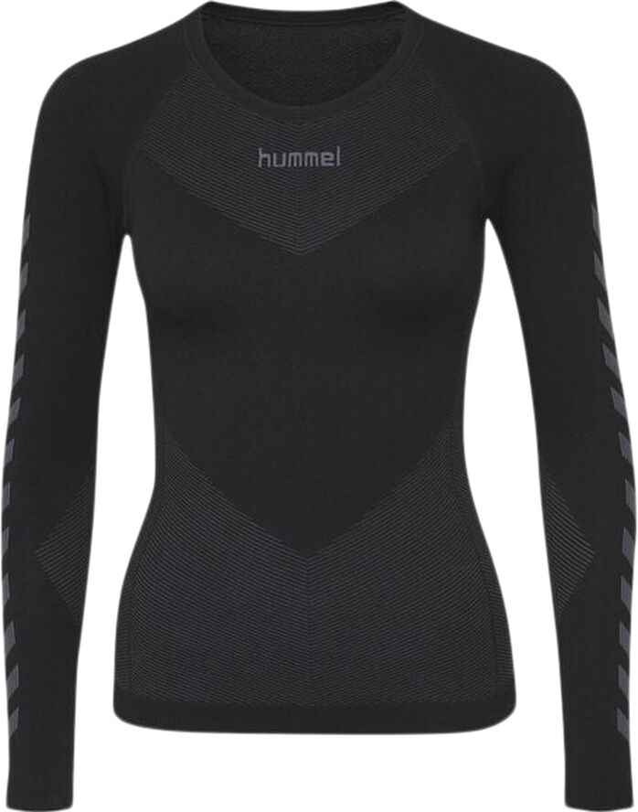 Hummel First Seamless Jersey L/S Sort