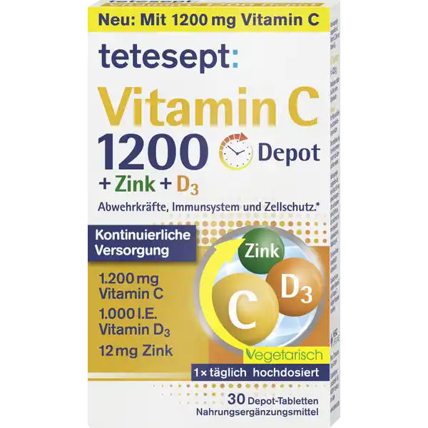 Vitamin C 1200 Depot Tabletten