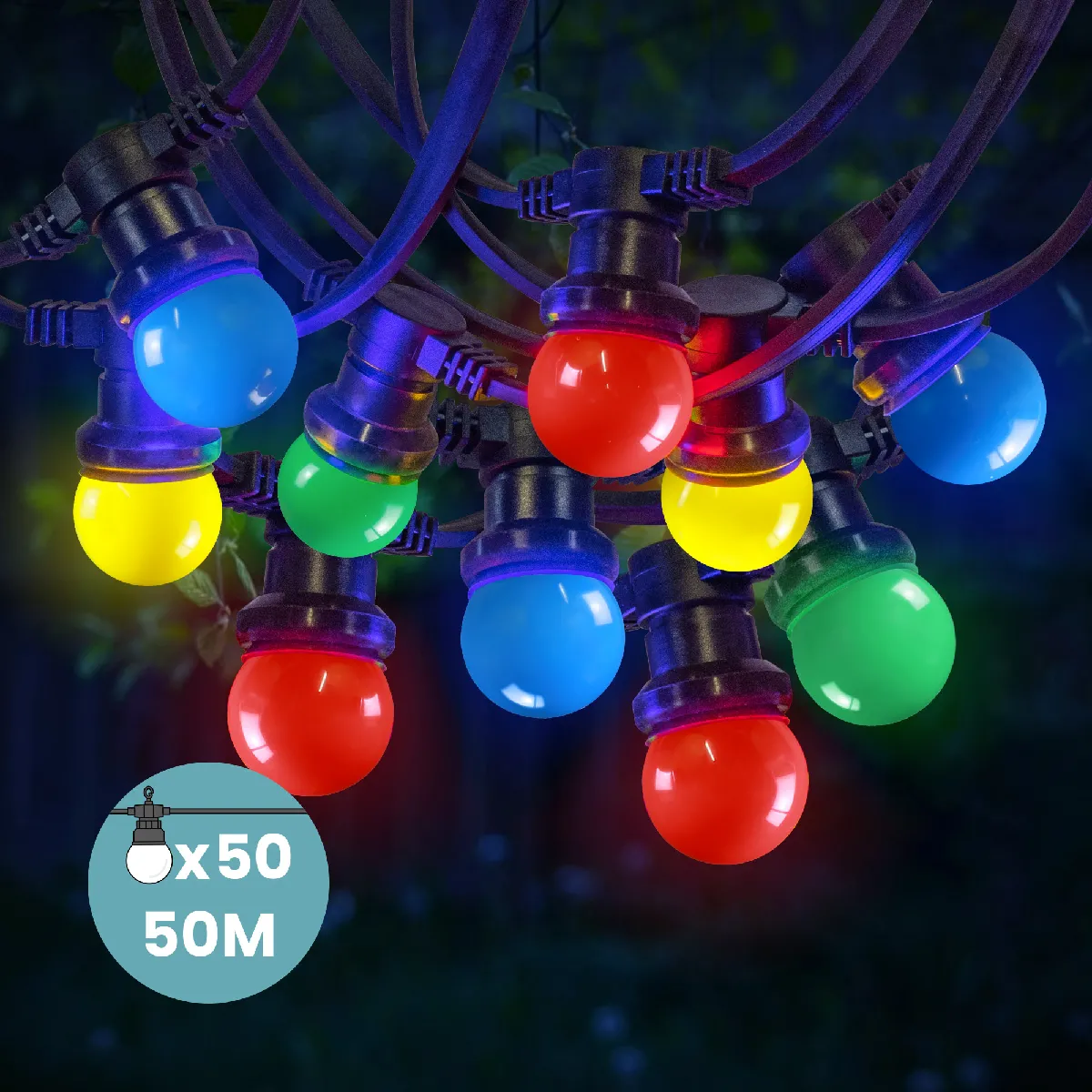 SkyLantern Guirlande Guinguette 50m