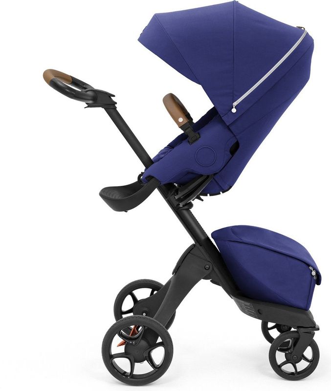 Stokke - Xplory X - Luxe Kinderwagen - Koningsblauw - Verstelbaar voor Comfort