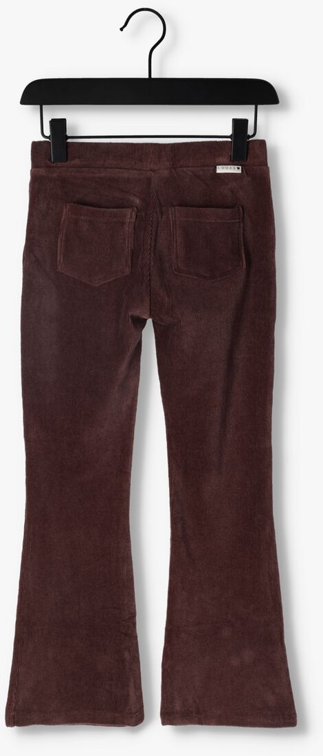 LOOXS aubergine looxs flared broek 2233-7668