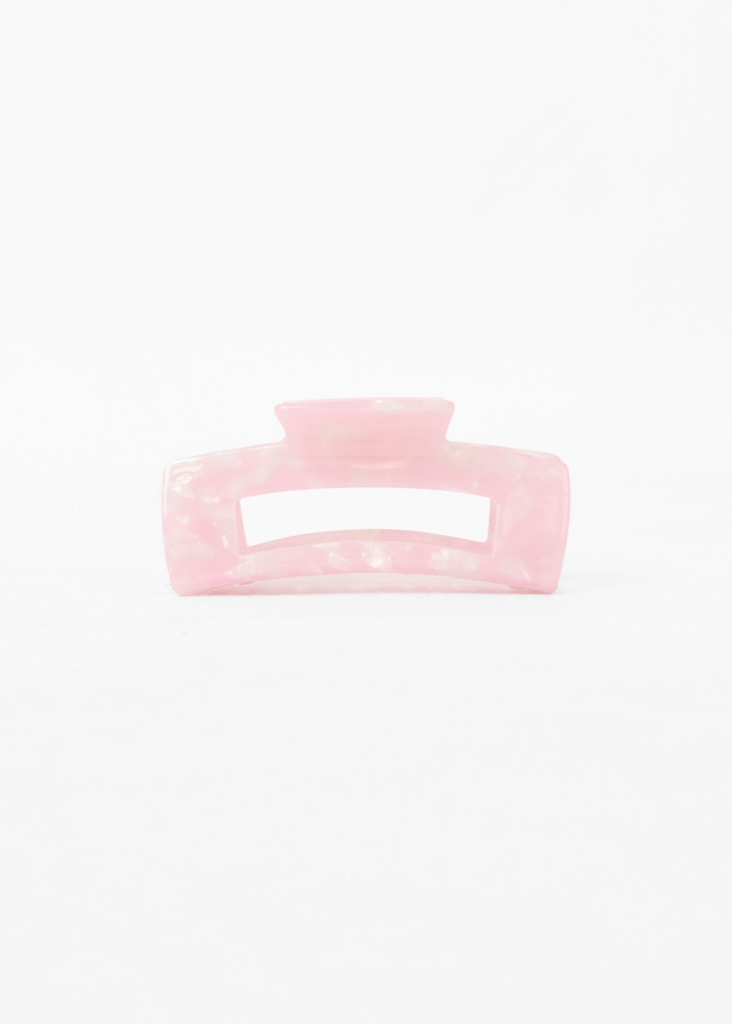 Haarklem patroon groot roze