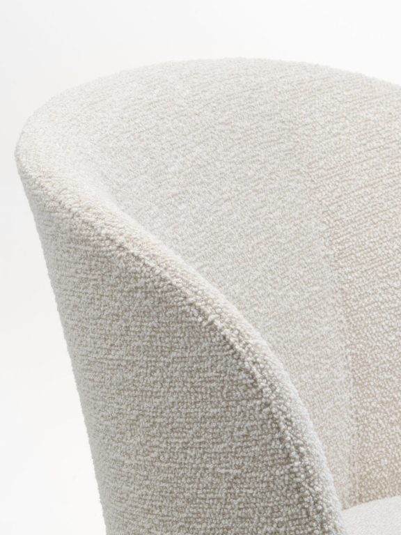 Vitra Mikado Side Chair stoel eiken onderstel Ivory