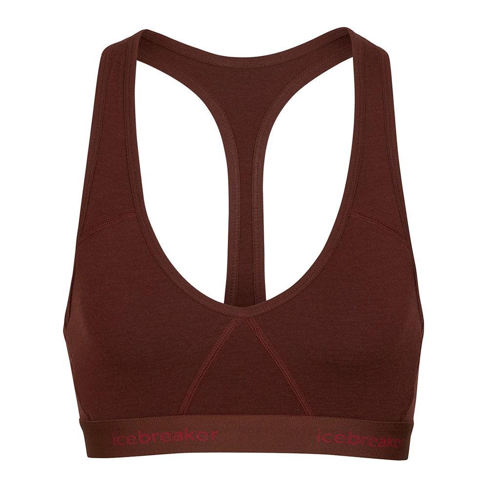 Icebreaker SPRITE - Brassière Femme espresso