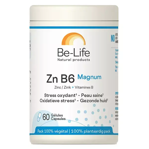 Be-Life Zn B6 Magnum 60 cápsulas