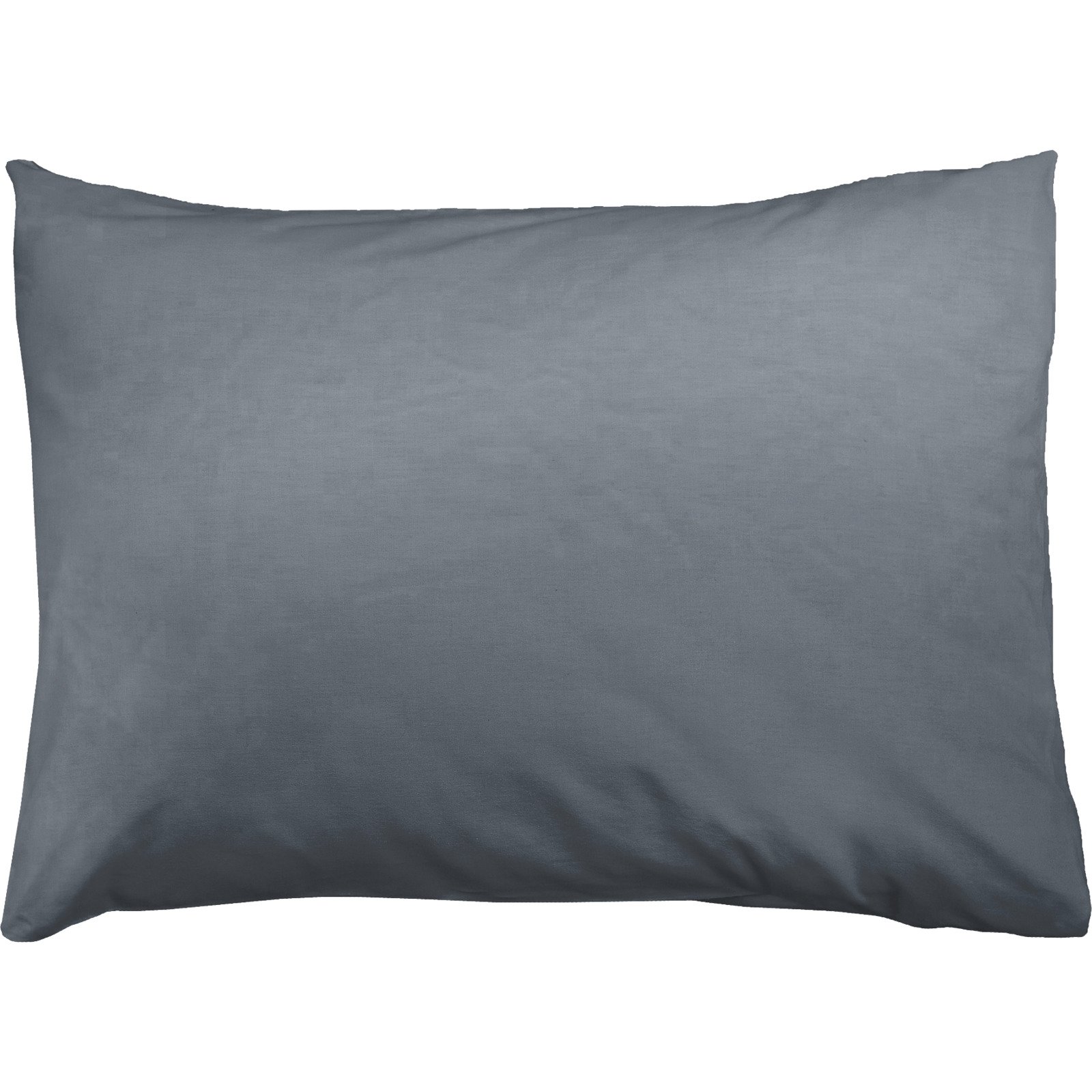Bettwäsche Tencel Satin unifarben anthrazit 65x100 Pfulmen