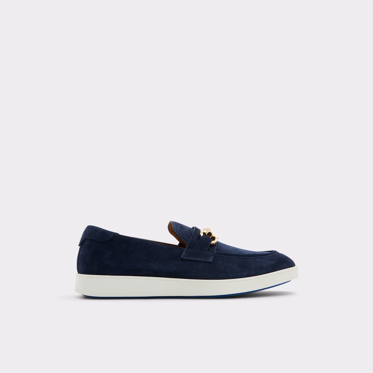 Courtside Navy Men Loafers & Slip-Ons
