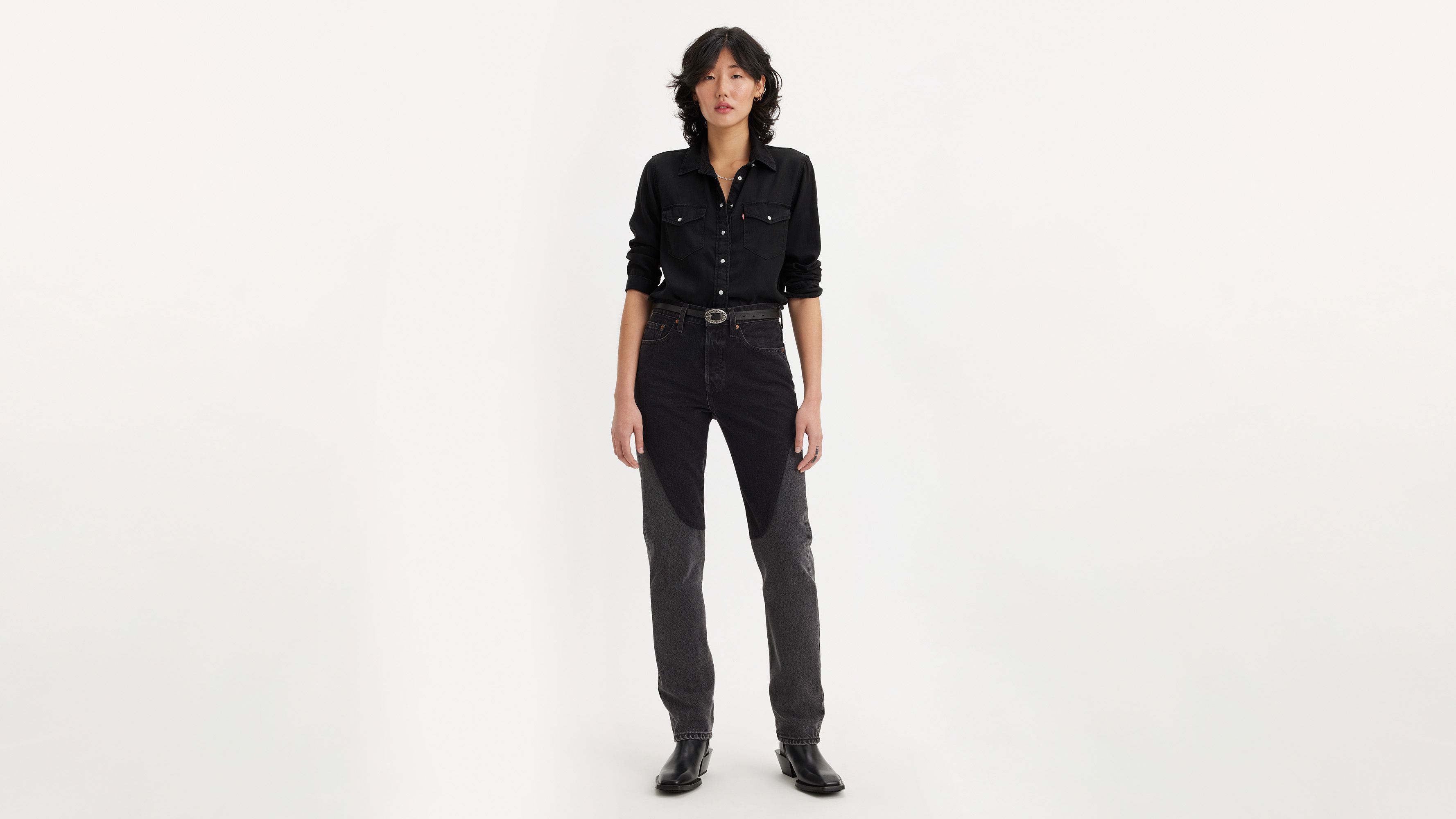 Jean 501® Original avec chaps - Off To The Ranch - Noir