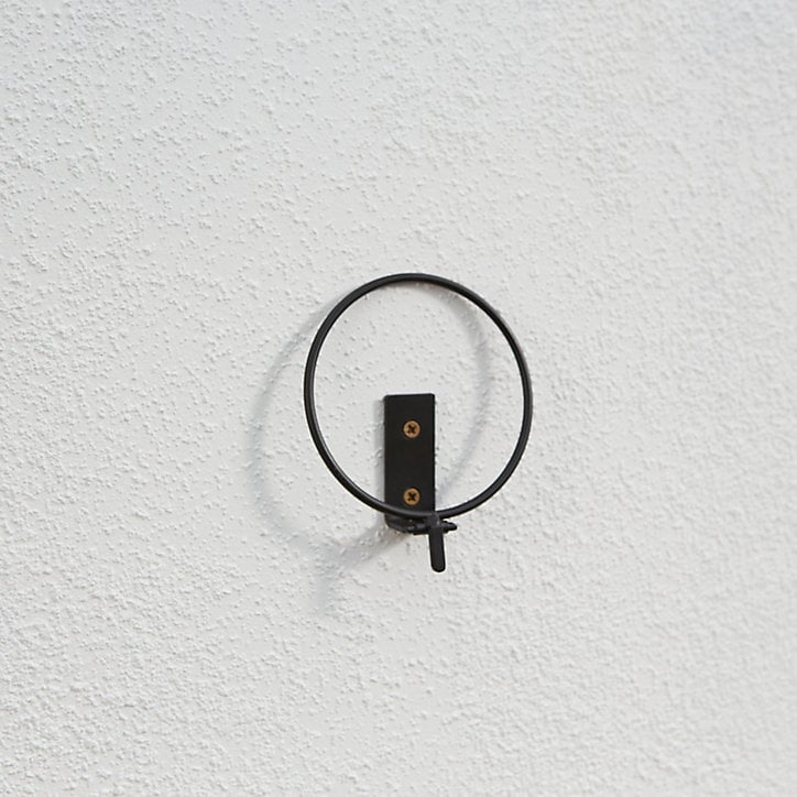 Support pour pot intérieur et extérieur Verve métal noir x2