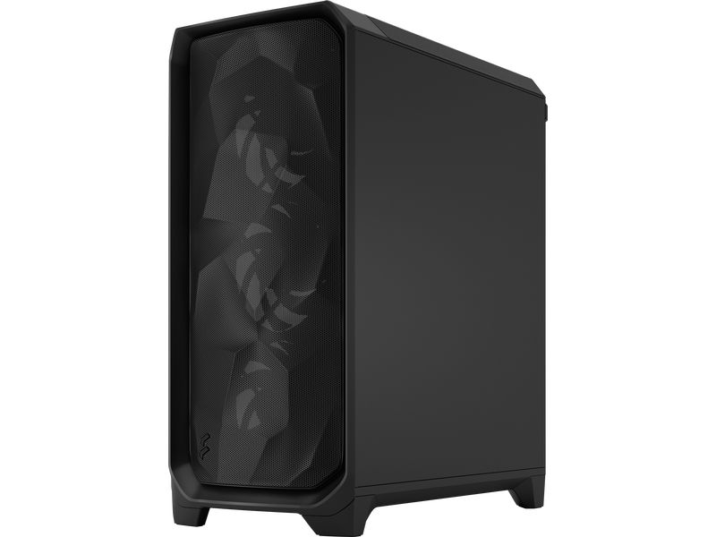 Fractal Design PC-Gehäuse Meshify 3 TG Black Kompaktes Gehäuse mit elegantem RGB-Design