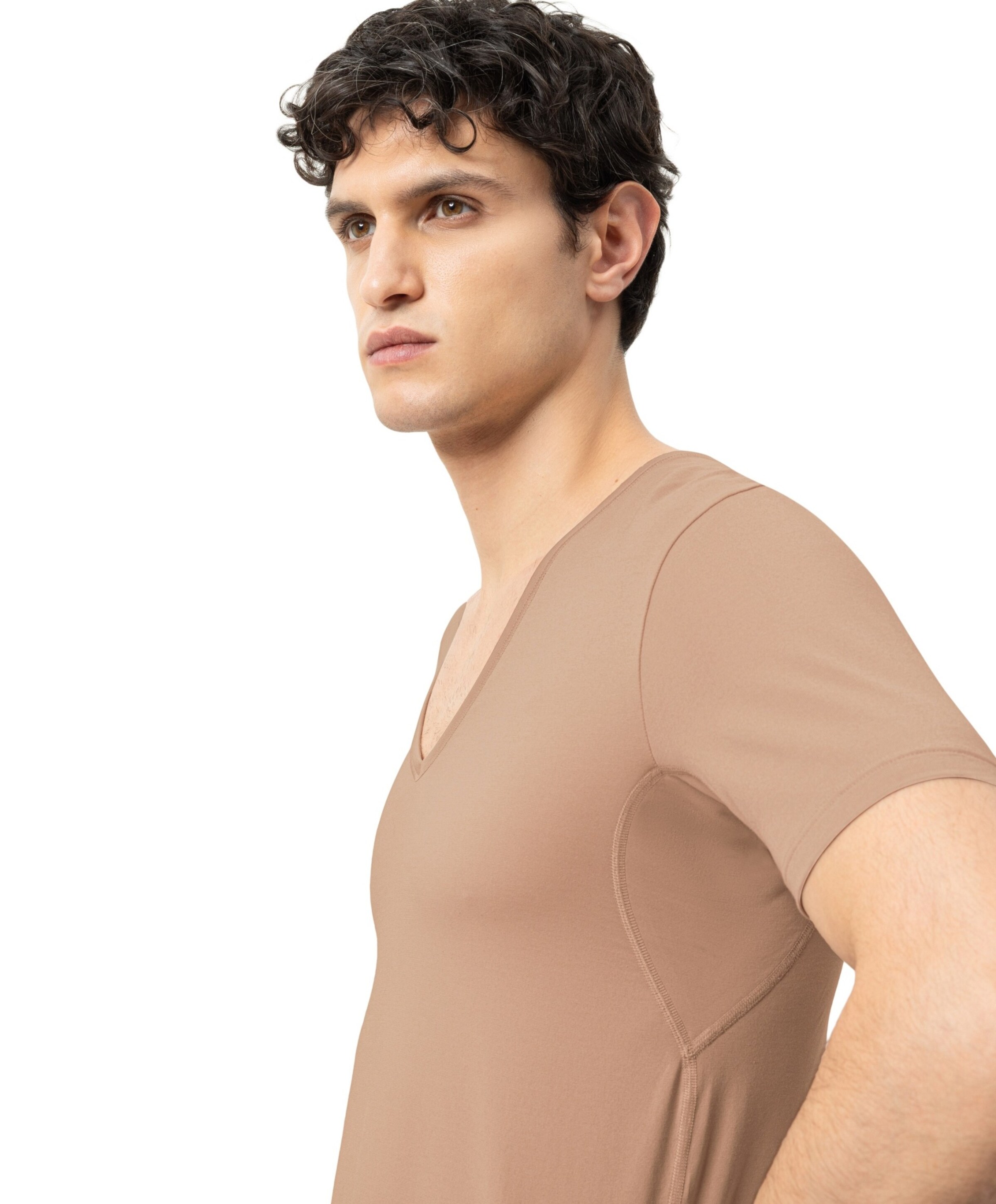 Mey Heren T-shirt beige