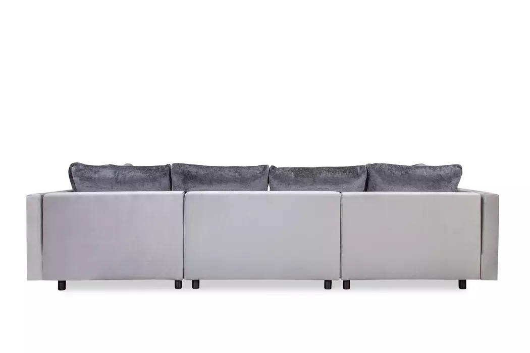 Wohnlandschaft mit Hocker Antonia