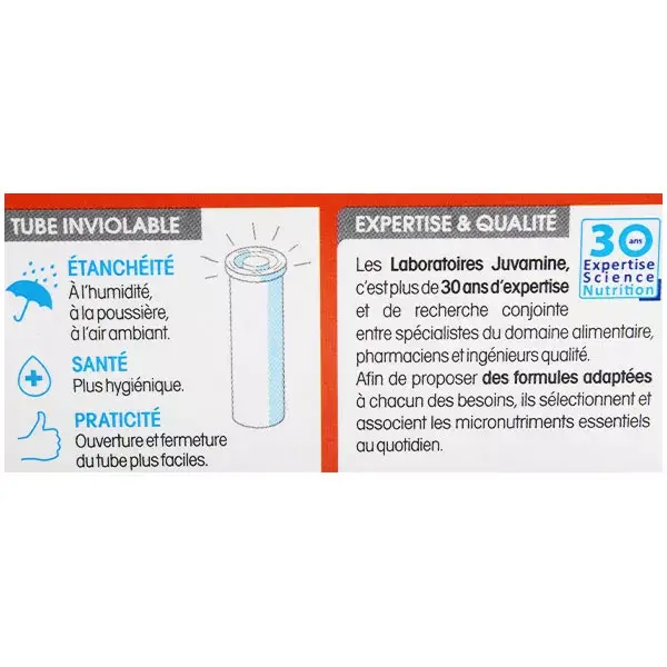 Juvamine Vitamina C 500 Sem Açúcar 30 Comprimidos Mastigáveis
