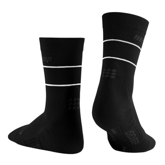 CEP Herre Strømper Reflective Mid-Cut Socks Sort