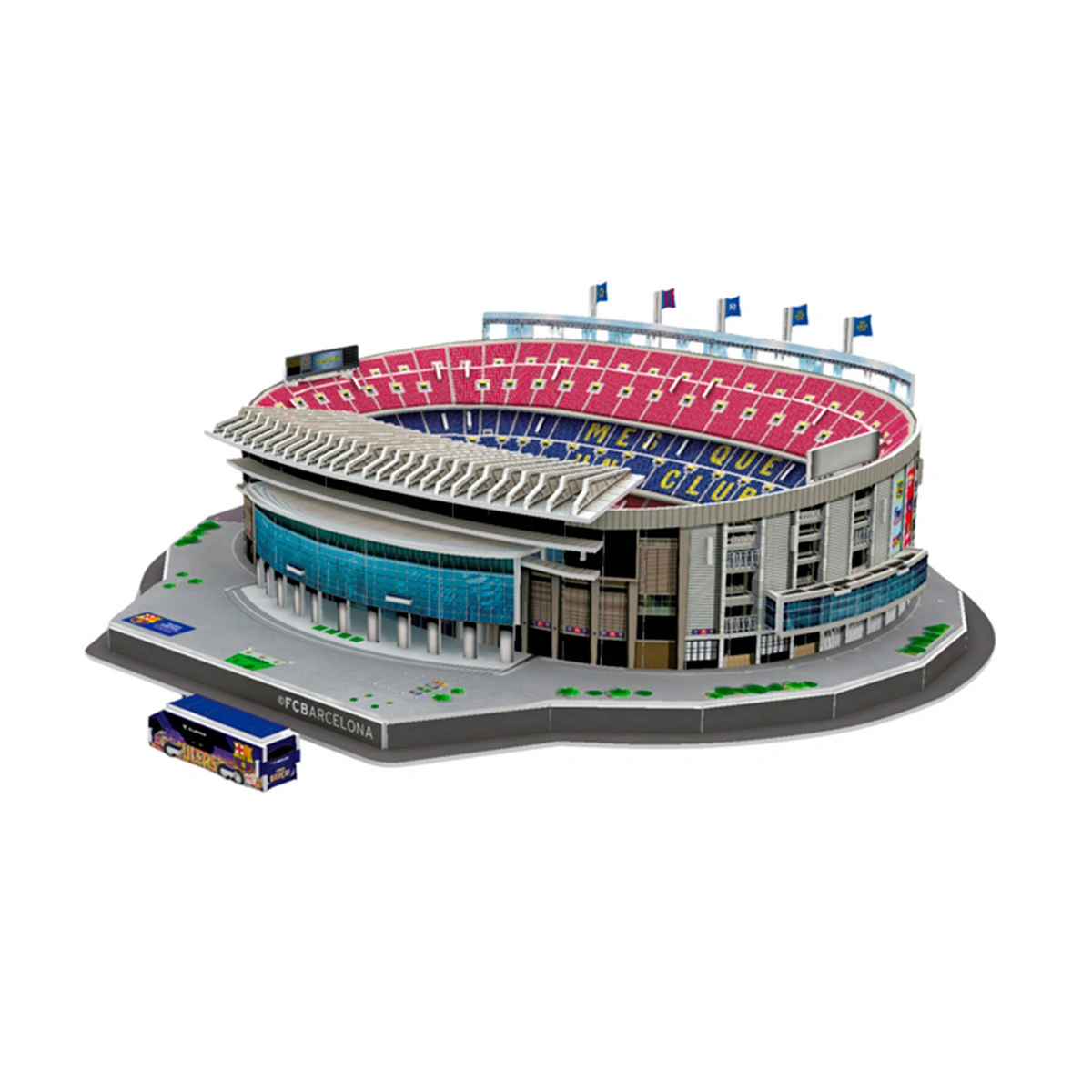 Puzzle Estadio 3D Spotify Camp Nou FC Barcelona