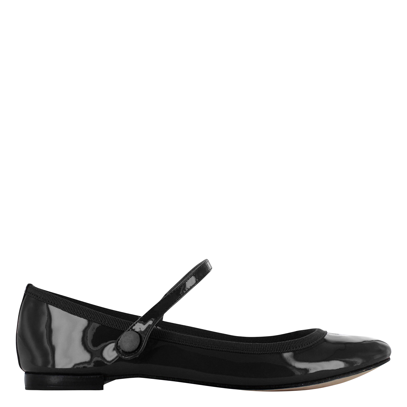 LIO - Babies en cuir vernis | Noir