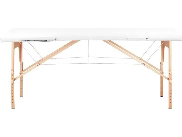 Activeshop WOOD COMFORT MASSAGE TABLE ACTIV FIZJO 2 SEGMENTS WHITE