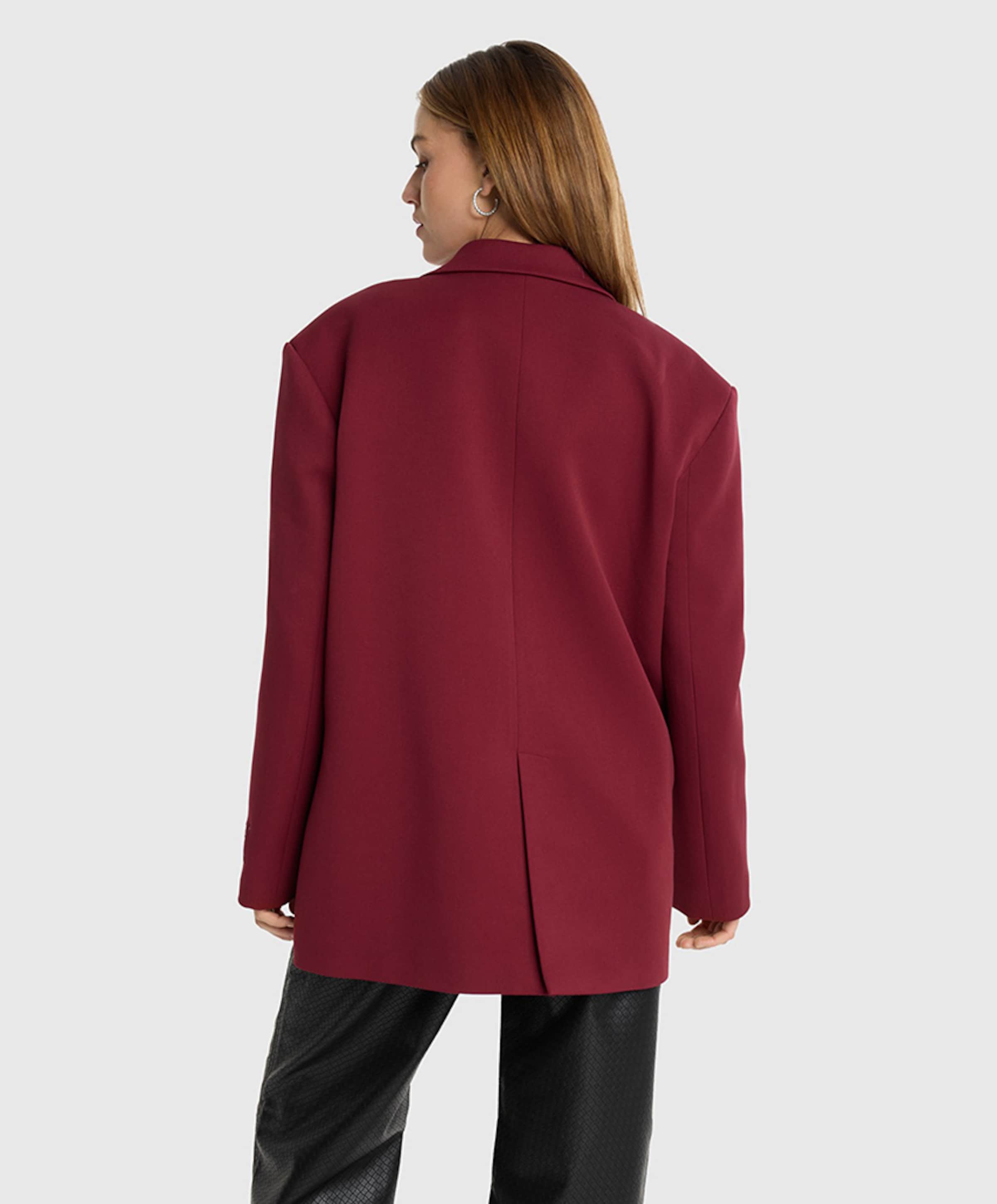 Alix The Label Dames blazer bordeaux