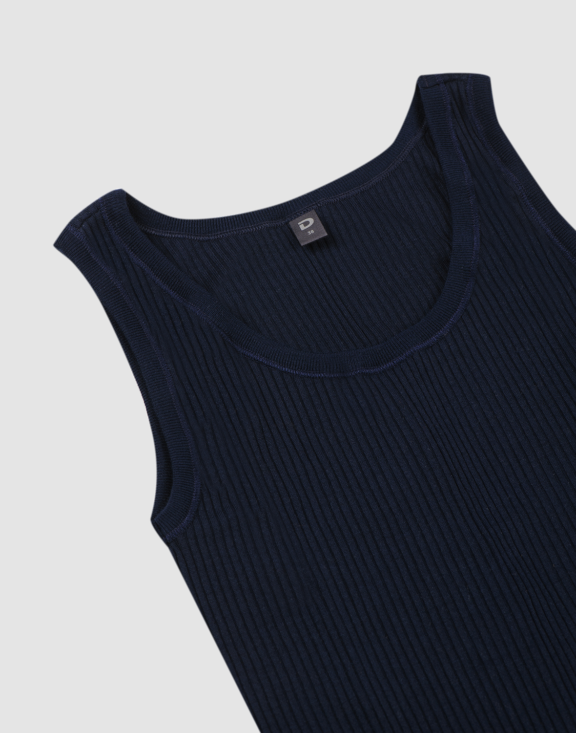 Tanktop van merinowol voor dames in Retro-rood