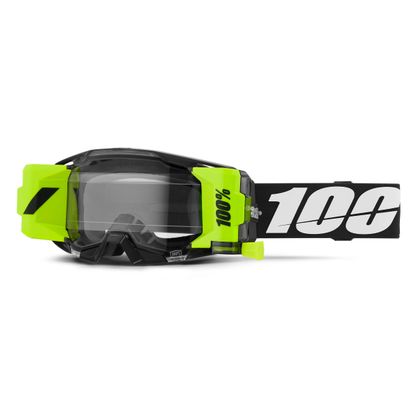Masque cross 100% ARMATIC FORECAST - Ecran Clair 2025 - Noir