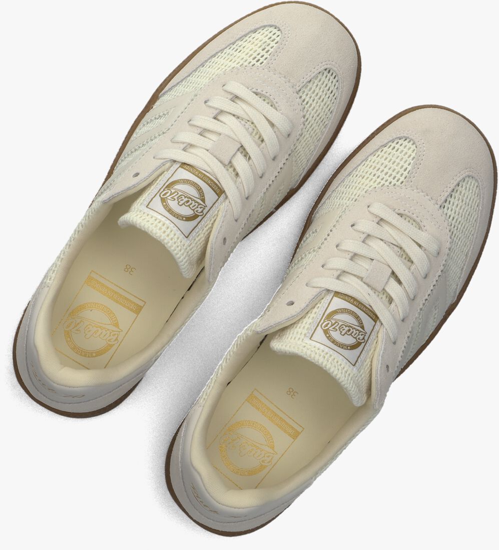 witte back70 lage sneakers ghost