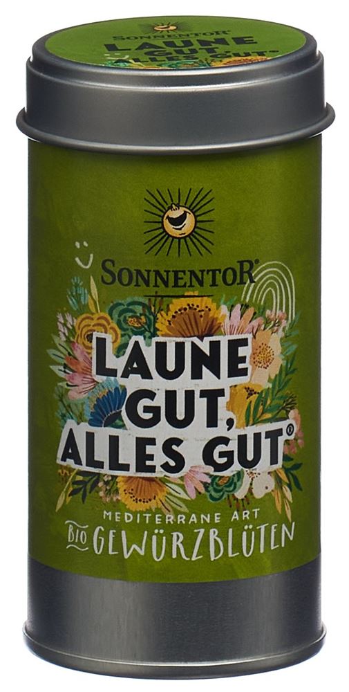 SONNENTOR Laune gut Gewürzblüten BIO Streudose 25 g