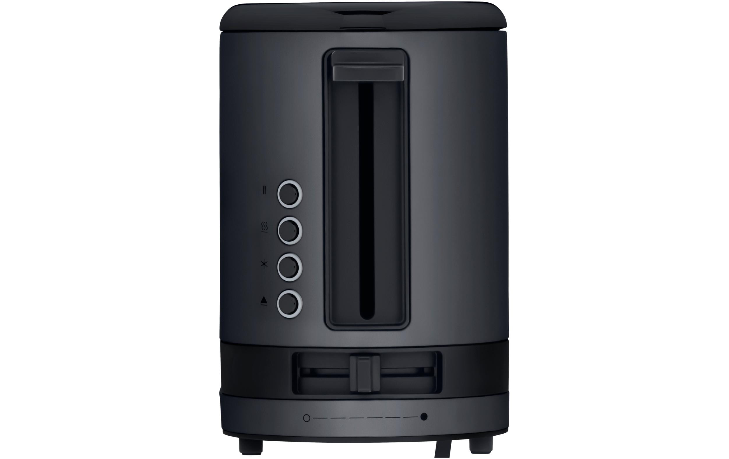 Toaster KÜCHENminis Deep BlackLangschlitz-Toaster