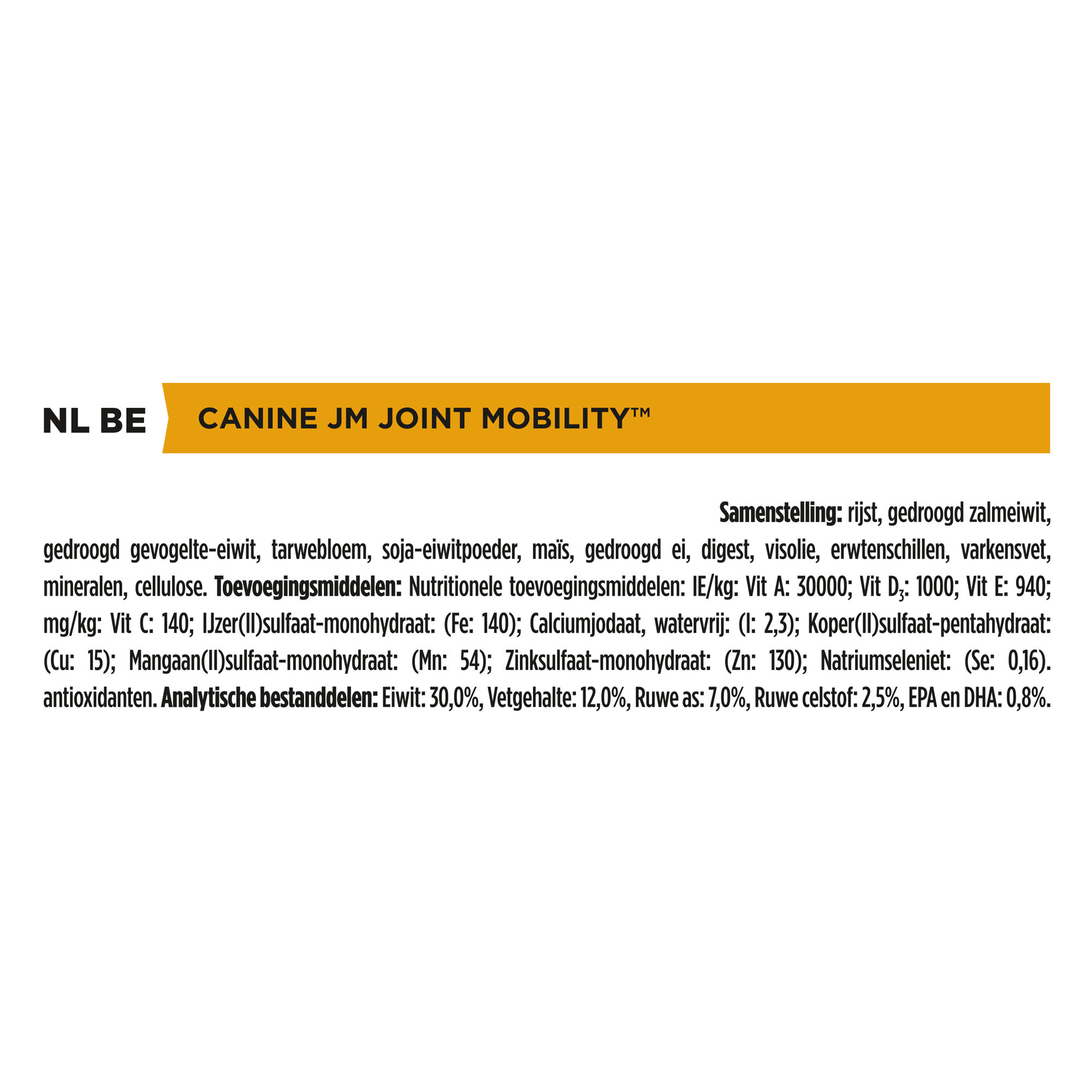 Purina Pro Plan Veterinary Diets JM Joint Mobility - Hond