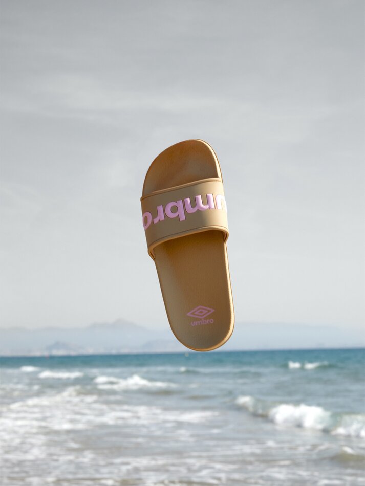 Sandália de Banho UMBRO x LEFTIES - Raw