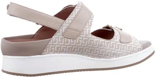 PieSanto beige combi 250427 H - maat 38 sandaal beige combi - maat 38 Calandschoen
