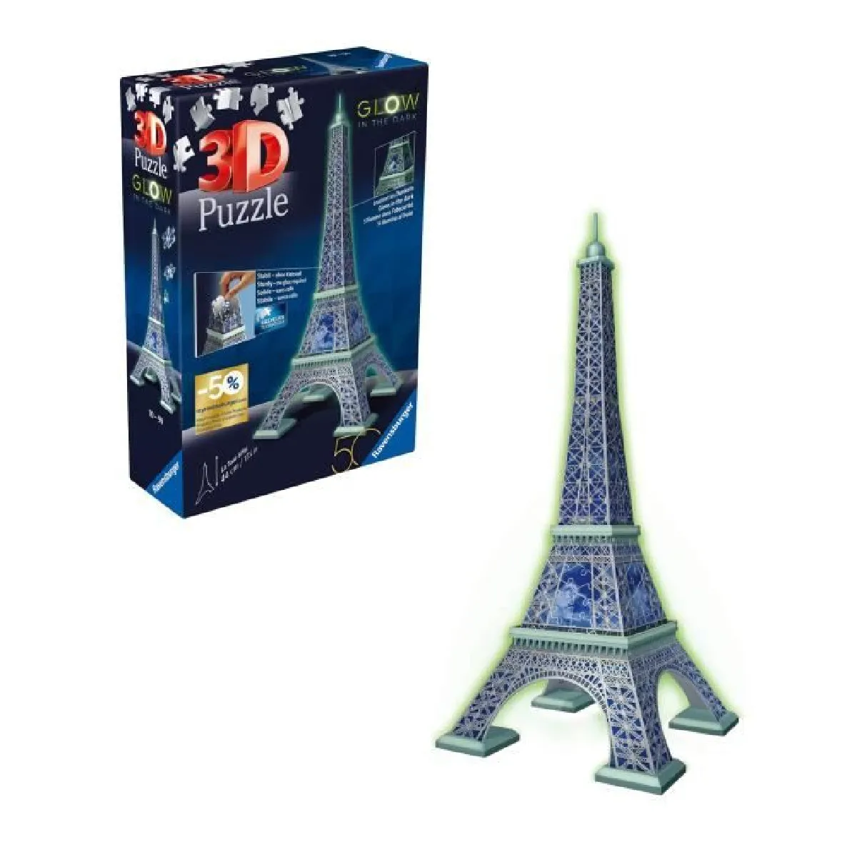 Ravensburger Tour Eiffel 3D - Phosphorescente