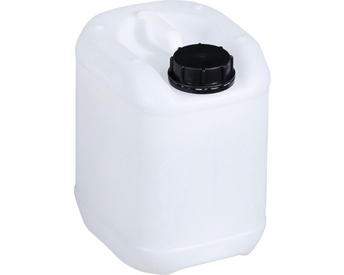 liter plastic jerrycan, natuurlijk transparant