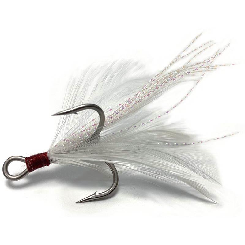 Hameçon Triple Ever Green Treble Magic Feather