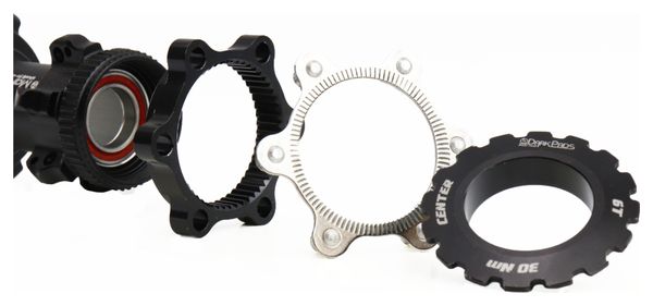 DARKPADS ADAPTATEUR CENTER/6T - 25GR