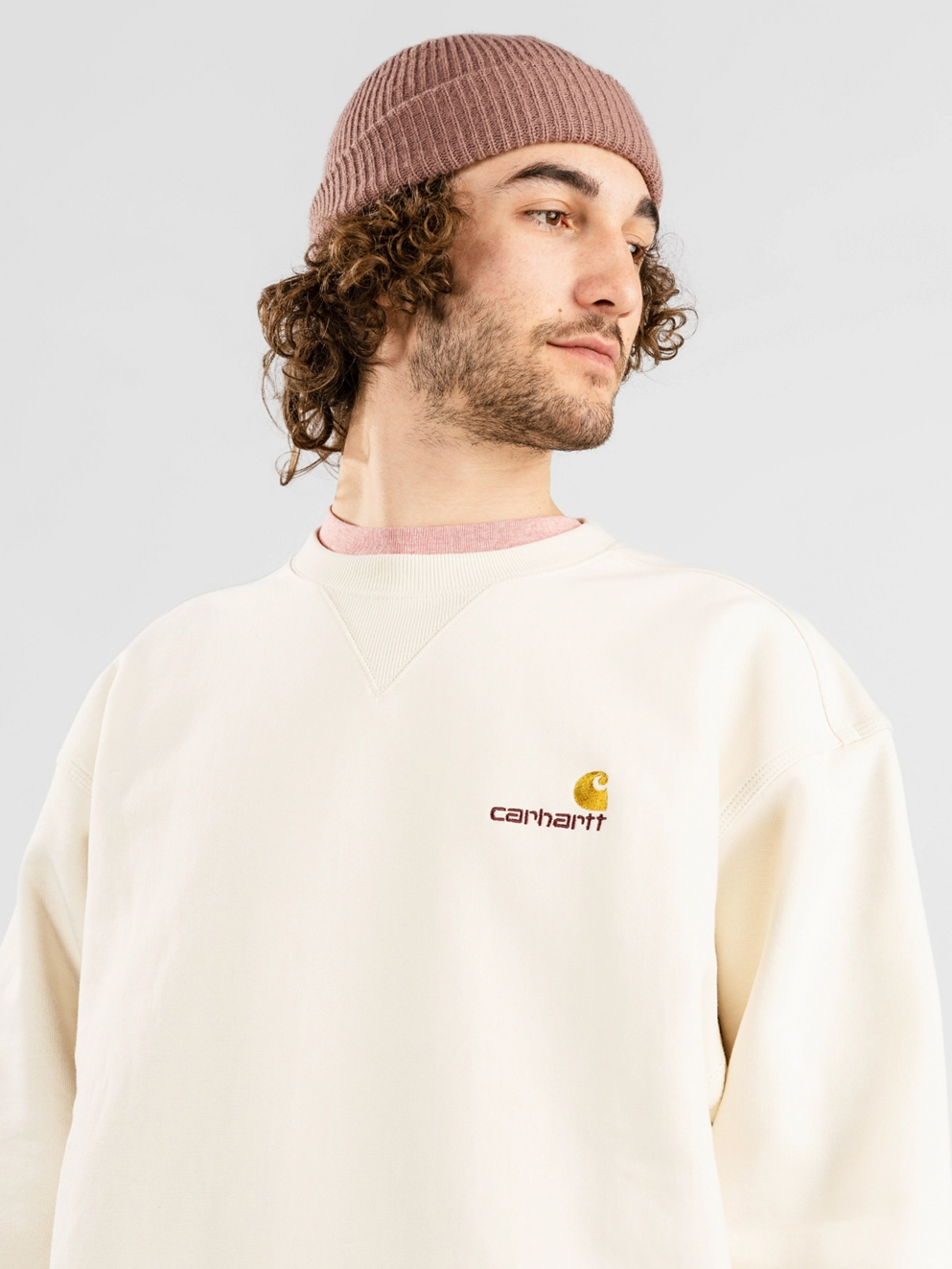 Carhartt WIP American Script Sweater natural