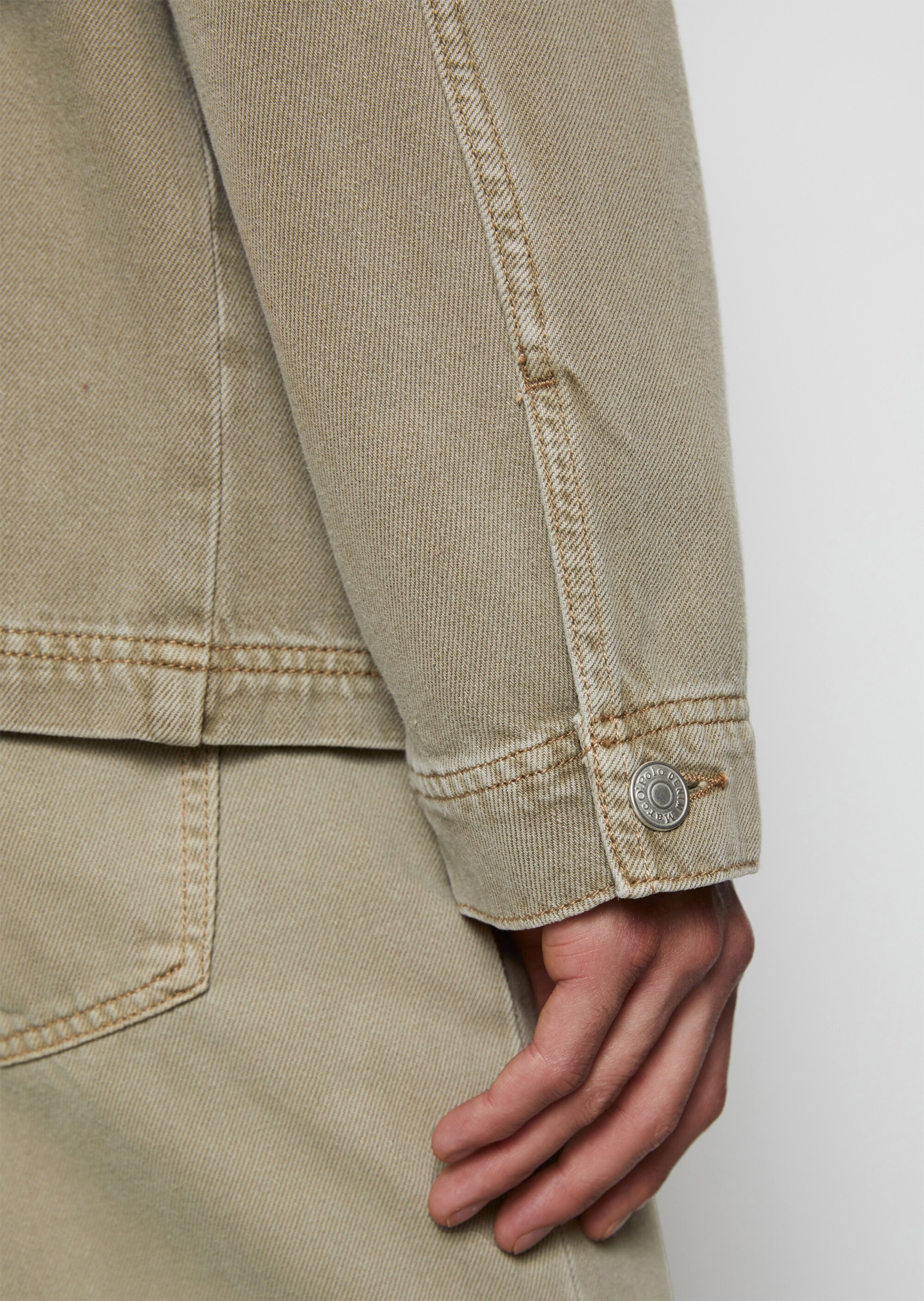 Denim-Chore-Jacke aus reiner Bio-Baumwolle