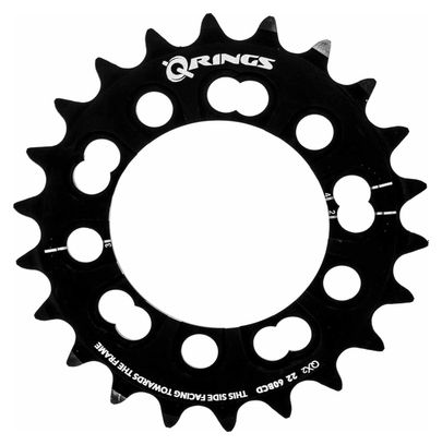 Plateau ROTOR QX2 Interne 60mm Noir