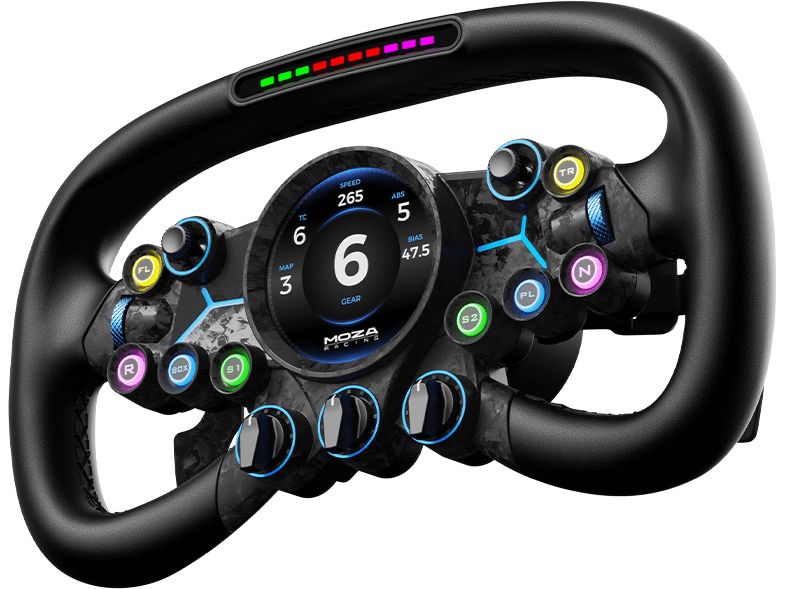 MOZA Racing Vision GS High End-Lenkrad Rennsimulator-Lenkrad