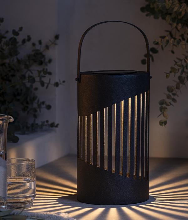 Dehner Solar-Laterne Mina, ca. Ø15/H37 cm