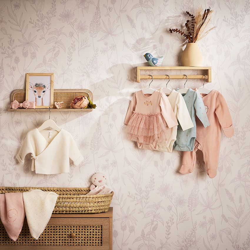 Lot de 2 bandeaux à nœud pour bébé fille - Rose