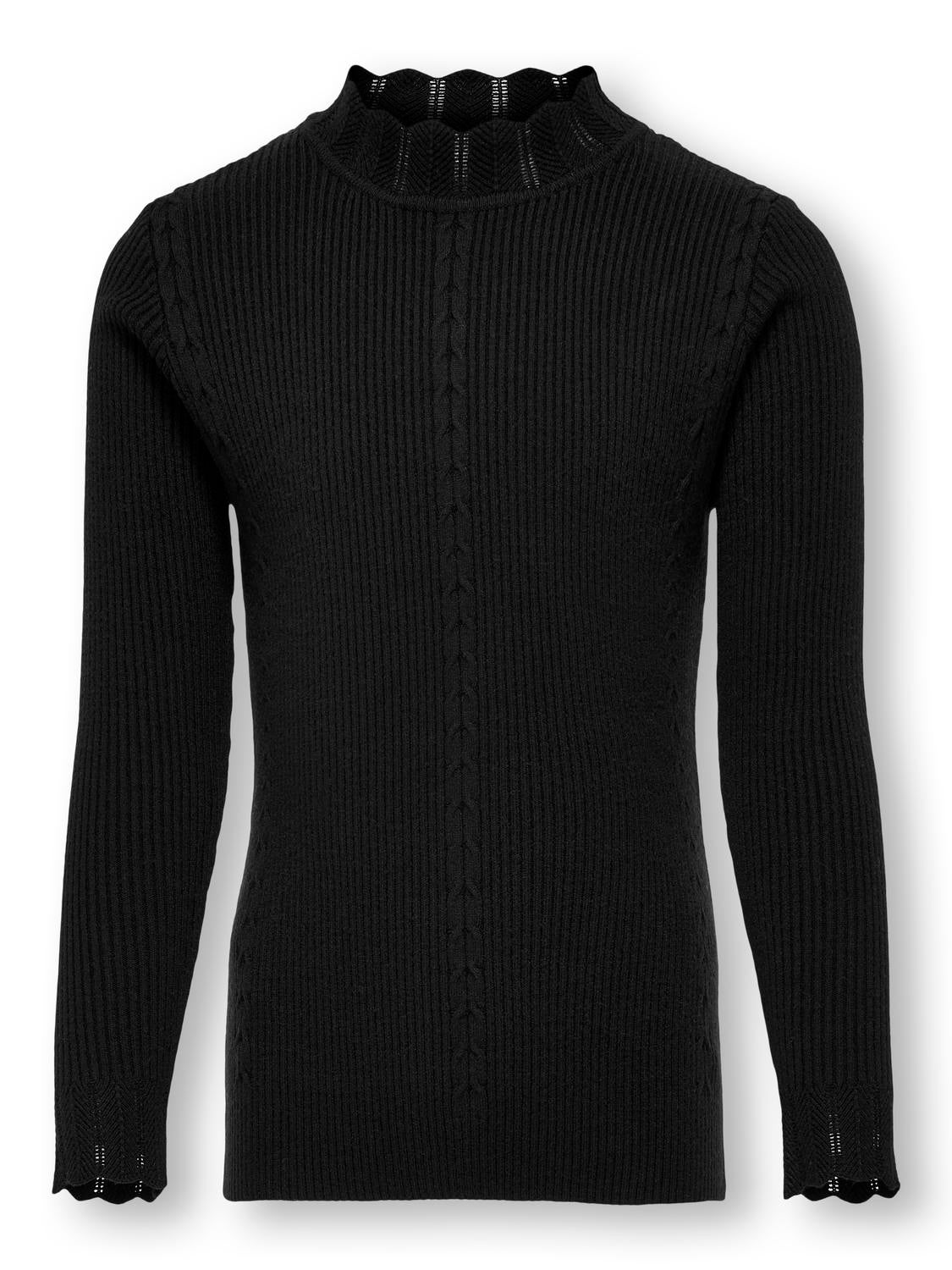 KOGNEWBREENA Strickpullover Black