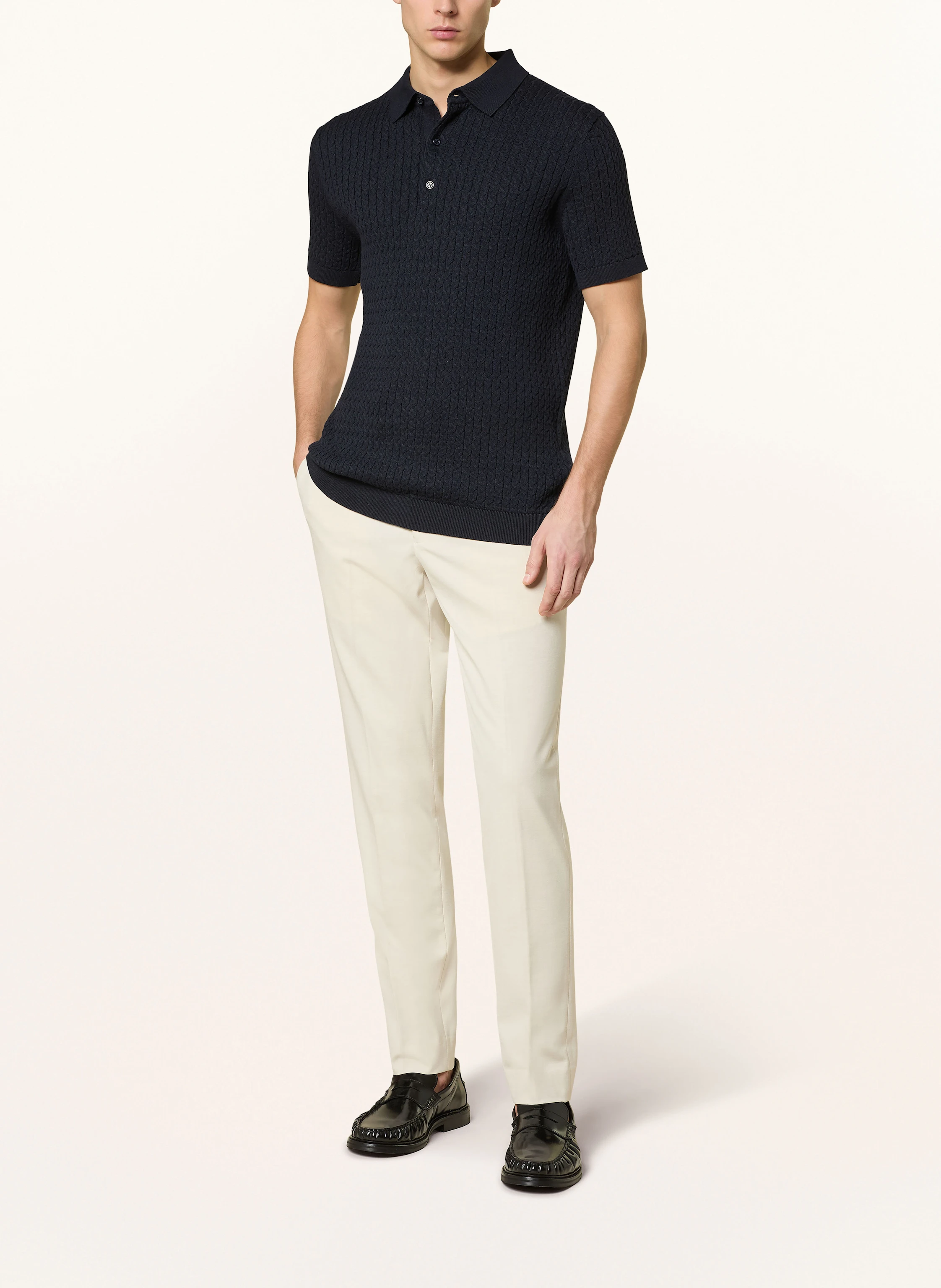 STRELLSON Strick-Poloshirt KITO