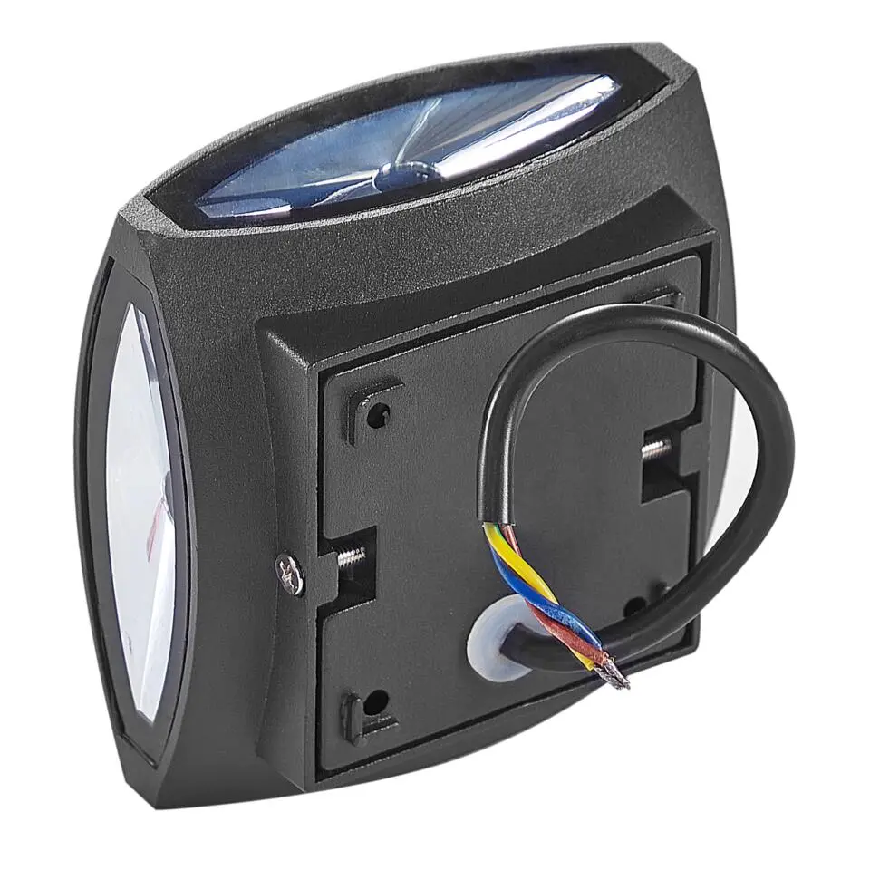 RAMAPO - Wandlamp set van 2 - Zwart - Aluminium
