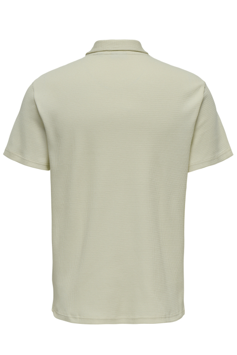 Only & Sons beige heren polo