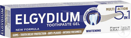 Oral Care Elgydium Dentifrice Multi-Actions Gencives/Caries/Antiplaque Fraîcheur Intense 75ml