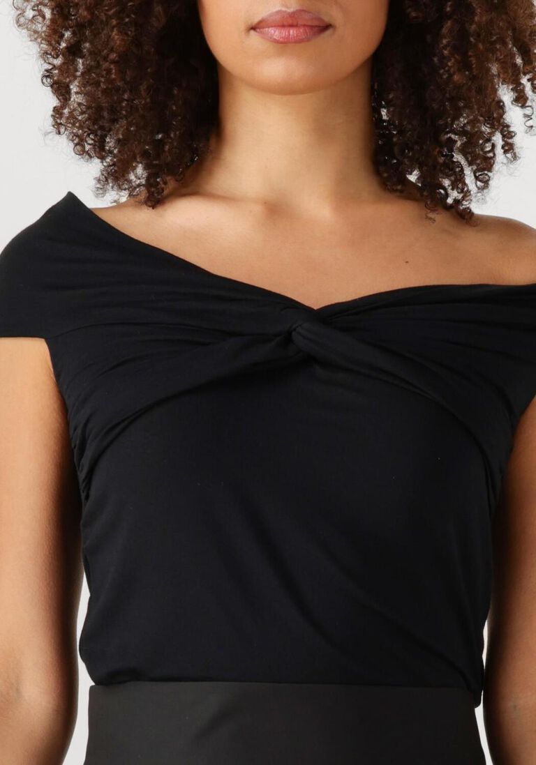 zwarte dorothee schumacher top chic comfort top