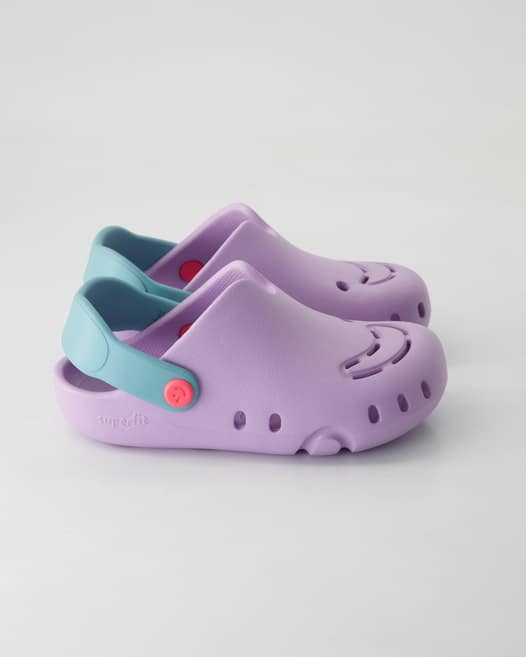 Superfit 1-000990-8500 Pantoletten in Lila