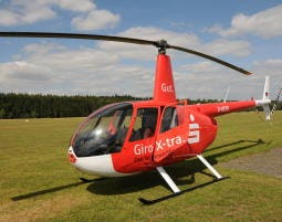 Hubschrauber-Rundflug in Coburg als Geschenk