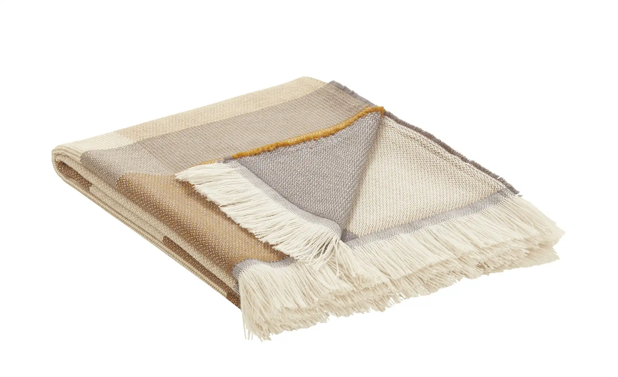 como superior Wohndecke Karo-Strickdecke