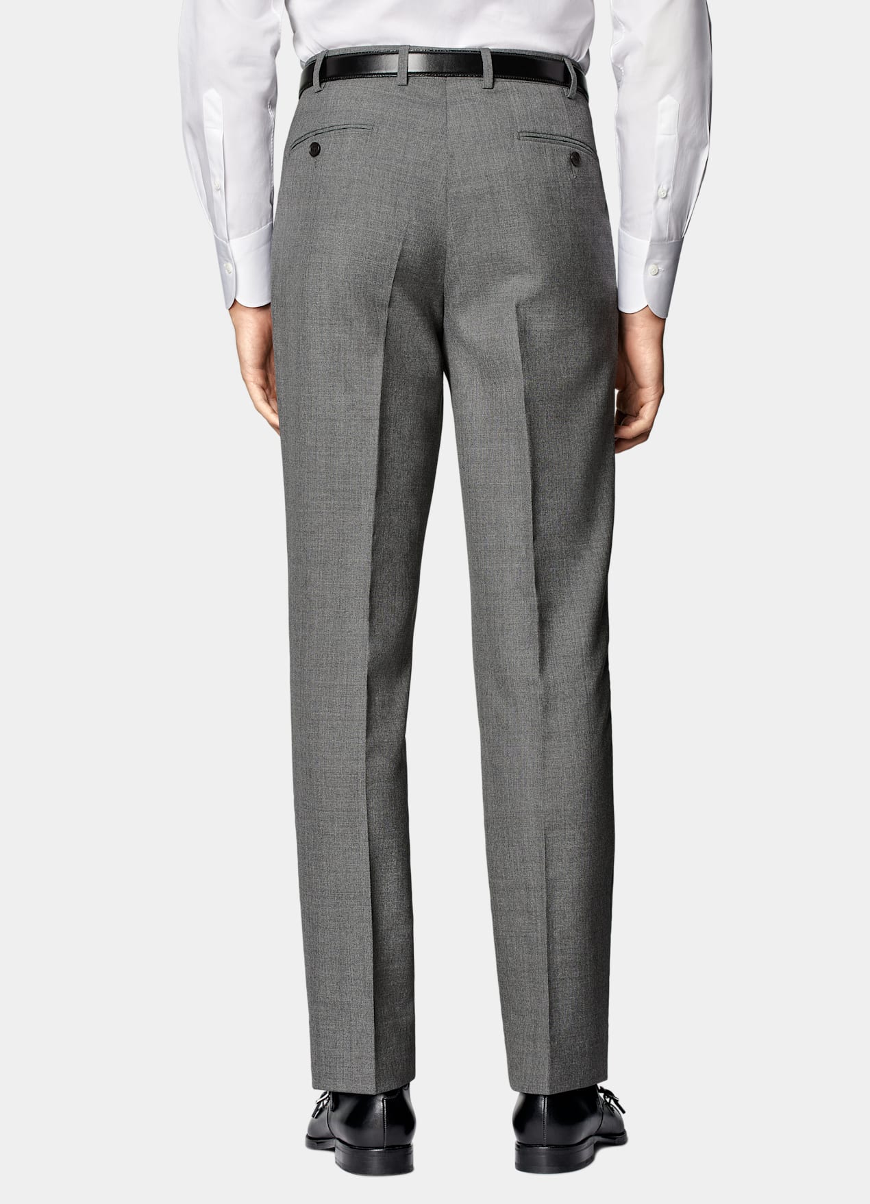 Costume Perennial Lazio coupe Tailored gris moyen